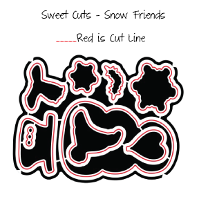 Sweet Cuts | Snow Friends