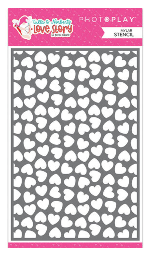 Photoplay | Stencil - Tulla & Norbert's Love Story | Scattered Hearts