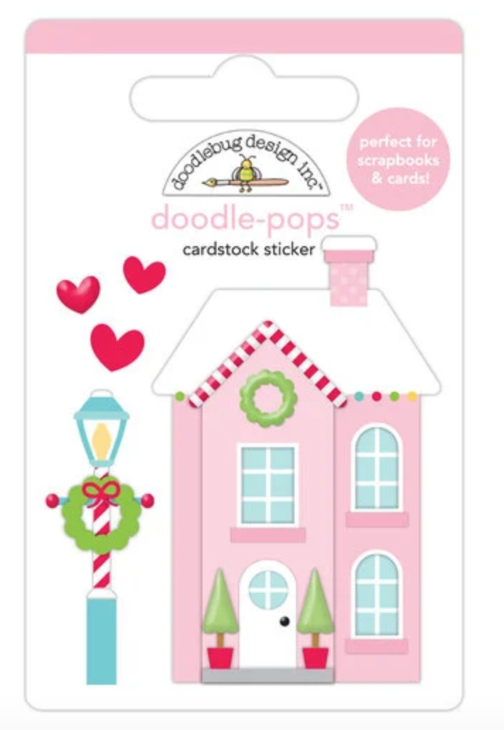 DOODLEBUG Doodlebug Doodle-Pops 3D Stickers-Sweet & Spooky - Hello Sugar -  Creative Escape