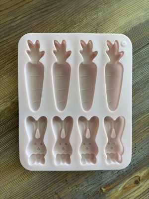 Bunny and Carrot Silicone Mold