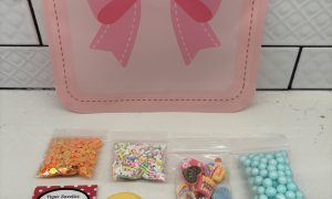 Pretty in Pink Embellishment Bag