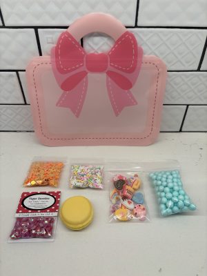 Pretty in Pink Embellishment Bag