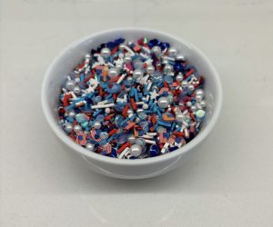 Clay Sprinkles Custom Mix - Patriotic