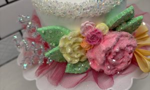 Floral Blingy Hat - Image 3