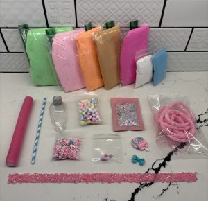 Supply Kit for Topsy-Turvy Hats Cake