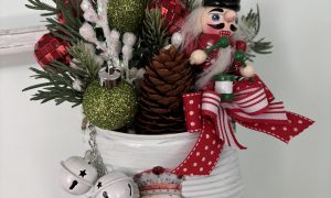 Christmas Nutcracker Smashed Can Pocket