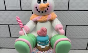 Flurry the Snowlady with Bestie Gingersnap