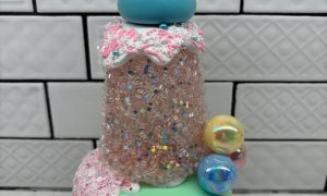 Macaron Cookie Gumdrop & Doughnut Tower